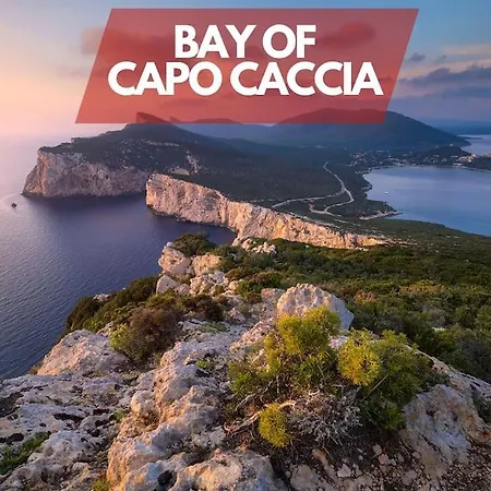 בית נופש Free Pool, Beautiful In Capo Caccia פורטו קונטה