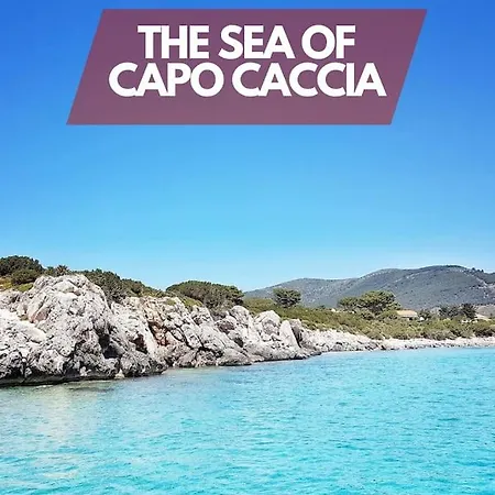 בית נופש Free Pool, Beautiful In Capo Caccia *